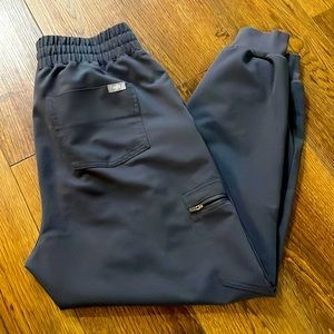 Figs LIMITED EDITION Charcoal High Waisted Zamora Jogger Scrub Pants M/P